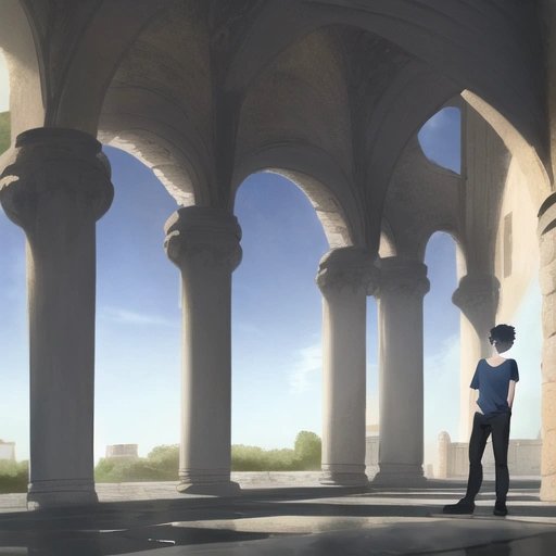 short_anglo_saxon_man_with_short_hair_wearing_a_t_shirt_with_a_space_design_and_slacks_at_a_roman_bathhouse_with_the_sky_sho (3).jpg