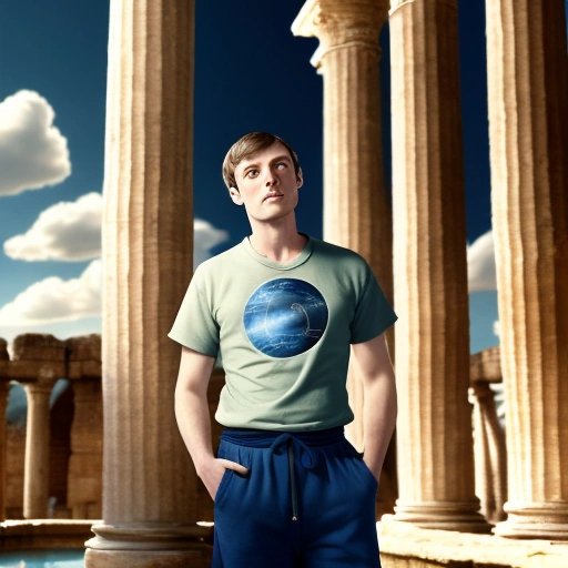 short_anglo_saxon_man_with_short_hair_wearing_a_t_shirt_with_a_space_design_and_slacks_at_a_roman_bathhouse_with_the_sky_sho.jpg